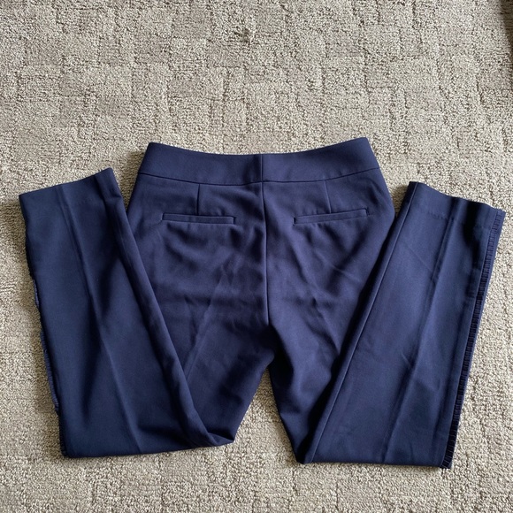Loft Marisa navy blue cropped pants - Picture 5 of 6